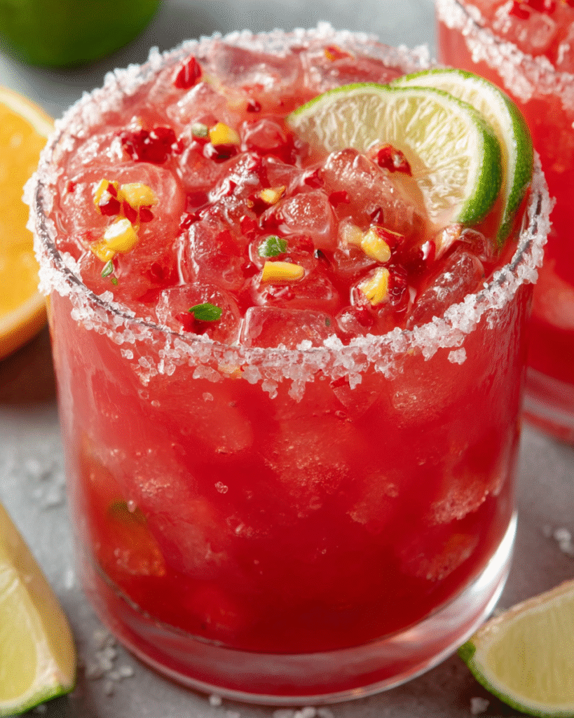 Professional food photography, real photography, photorealistic, of Hibiscus and Chili Margarita, featuring salt, orange, modern and classic and contemporary, close-up shot, macro photography, detailed view, natural lighting, soft daylight, window light, lifestyle photography, authentic moments, premium quality, luxury photography, high-end, shot with professional DSLR camera, Amateur photo from reddit. Taken with an iPhone 15 Pro --no digital art, 3d render, illustration, cartoon, anime, drawing, painting, cgi --ar 4:5 --p z44kuos srvb5hr