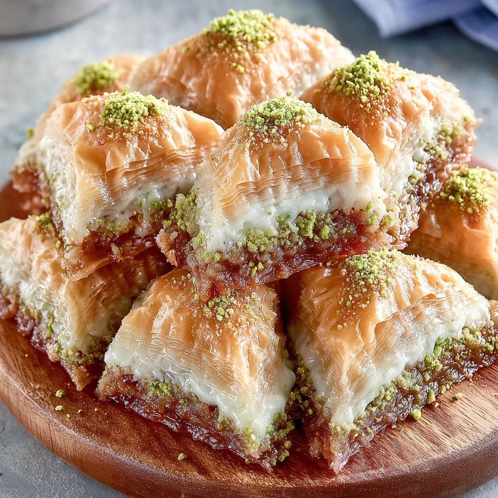 3. Cardamom Rosewater Pistachio Baklava